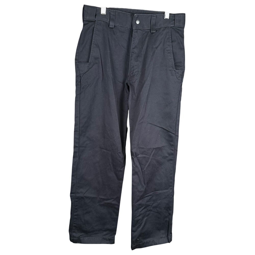 5.11 Tactical Mens Black Utility Work Pants 30x30 Straight Leg Multi-Pocket